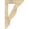 Ekena Millwork Funston Slat Rough Sawn Bracket w/ Offset Brace, Douglas Fir, 6"W x 24"D x 36"H BKT0604X24X36FST06RDF - alternate 4